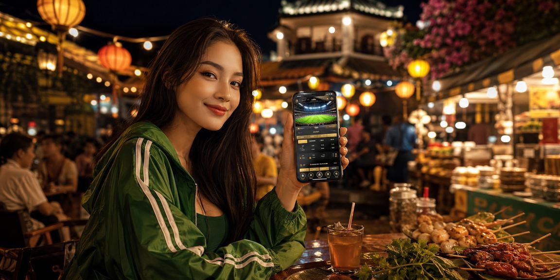 Người dùng Đà Lạt xem tỷ lệ kèo thể thao và nhập mã voucher trên điện thoại